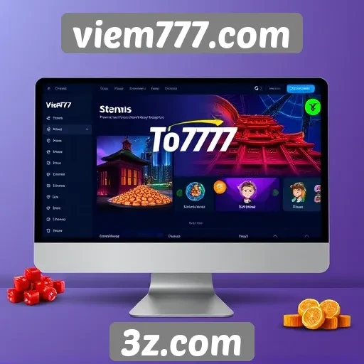 Interface e usabilidade do site viem777